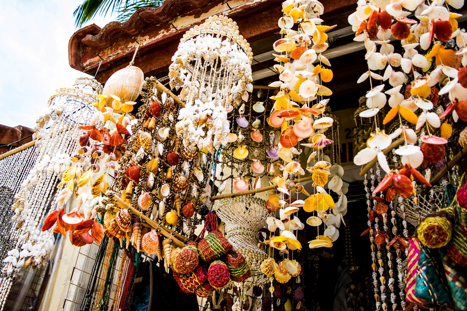 Seashell Lanterns and Chimes Mactan Shrine