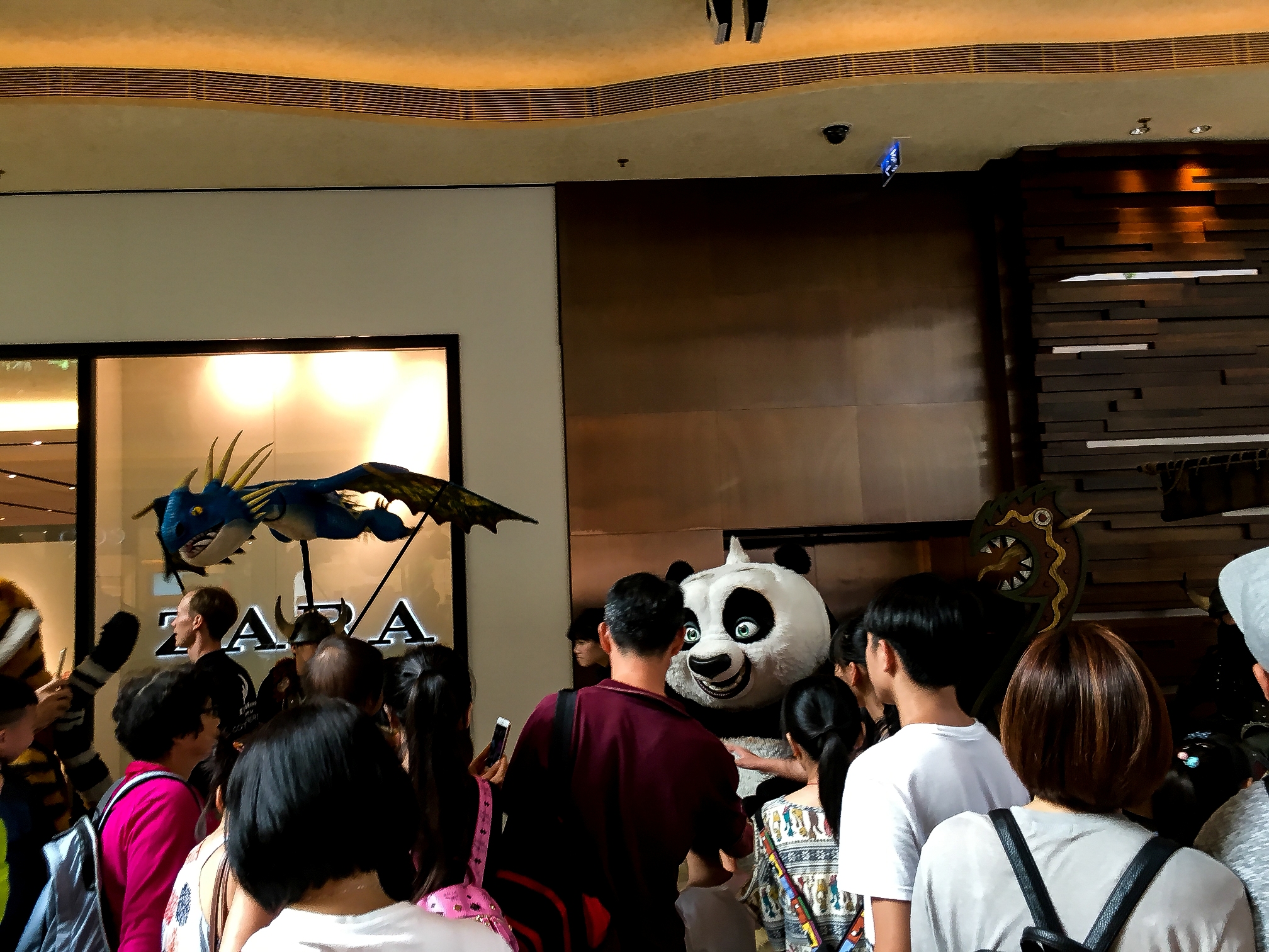 Kungfu Panda Meet and Greet Sands Cotai 2016