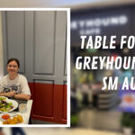Table for One at Greyhound Cafe SM Aura
