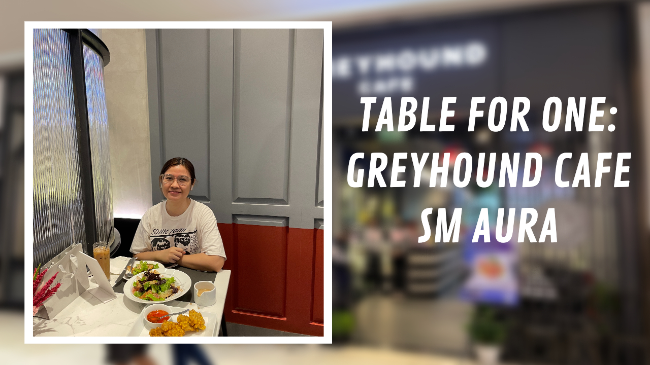 Lunch at Greyhound Cafe Philippines SM Aura