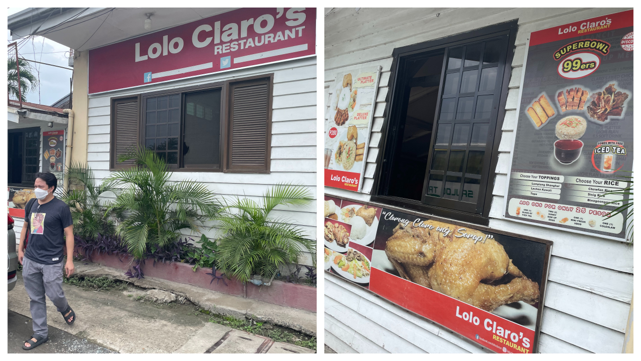 Lolo Claros Restaurant Maragondon Cavite